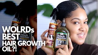 BEST HAIR GROWTH OIL  Using Castor Oil to Growth Damaged Hair [upl. by Rodl]