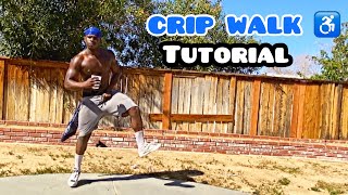 How To Crip Walk In 2021  Step by Step Tutorial [upl. by Griseldis]