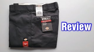 Dickies 874 Original Work Pants Review [upl. by Chelsea]