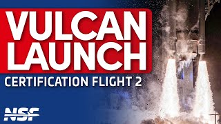 🔴FULL REPLAY ULA Vulcan Experiences Anomaly on CERT2 Mission [upl. by Townshend]