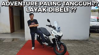 MOTOR ADVENTURE DENGAN DESAIN GAGAH DAN KEREN  HONDA ADV 160 REVIEW INDONESIA [upl. by Viridis]