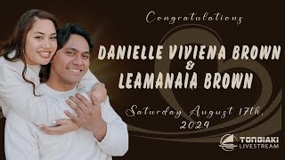 CONGRATULATIONS DANIELLE VIVIENA amp LEAMANAIA BROWN [upl. by Mcclain84]