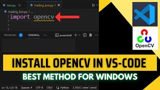 How to Install OpenCV in Visual Studio 2023 [upl. by Ashford]