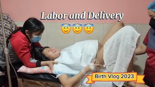 Labor and Delivery Pregnancy Normal Delivery Birth Vlog 2023 Maternity [upl. by Dutch]