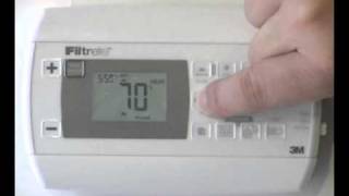 How to program the Filtrete 3M22 thermostat [upl. by Nichole499]