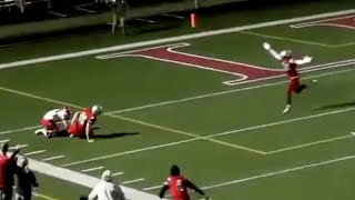 Kicker saves the day with gamewinning chase down tackle [upl. by Nylloc743]