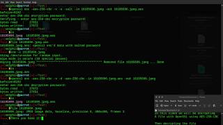 Encrypting Files With OpenSSL Using AES256CBC [upl. by Meakem275]