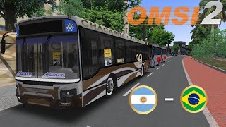 OMSI 2  Colectivo 🇦🇷 ARGENTINO EN BRASIL 🇧🇷  São Paulo Italbus Tropea IV O500U  Linea 2719 [upl. by Eenal]