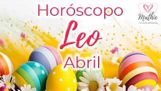 LEO🐰🐣EMOCIONANTE😱💕EL AMOR TOCA TU PUERTA😍Horóscopo leo abril 2024 🐣🐰Tarot Guia Angelical [upl. by Lein]