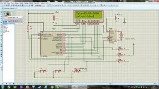 DS1302 RTC Module Date Time Set with 16F628 DS1302 saat tarih ayarı [upl. by Eniluqcaj]