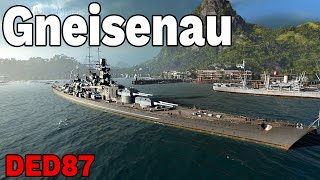 2 działa mniej  Gneisenau  World of Warships [upl. by Cordova]