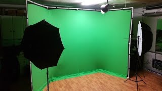 DIYRetail Mix  Panoramic Green Screen Setup [upl. by Kyne]