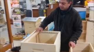 Comment monter une ruche Dadant avec fond plastique Anti Varroa [upl. by Holds]