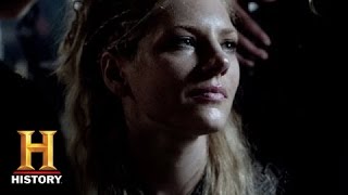 Vikings Lagertha and Bjorn are Welcomed Home Season 2 Episode 5  History [upl. by Mehs246]