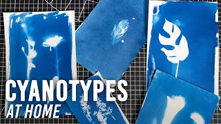 No Dark Room No Problem Cyanotypes at Home [upl. by Tobe]