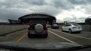 Driving to Seattle Mariners game timelapse [upl. by Monica]