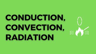 Conduction Convection Radiation Explanation for IB Physics B1 [upl. by Aizitel]