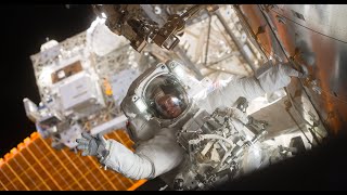 Spacewalk with NASA Astronaut Steve Bowen and UAE Astronaut Sultan Alneyadi April 28 [upl. by Sebbie]