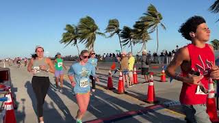 Florida Keys Seven Mile Bridge Run 2024 [upl. by Laetitia]