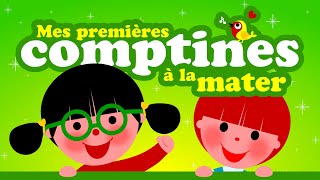 Mes premières comptines pour lécole maternelle 💼💼💼 [upl. by Drofliw]