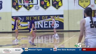 Negaunee girls basketball beats Baraga for the Irontown Holiday Bash Title high school scores [upl. by Ppilihp]