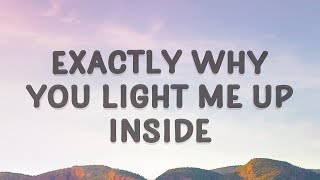 Becky G  Exactly why you light me up inside Shower Lyrics [upl. by Silrak]