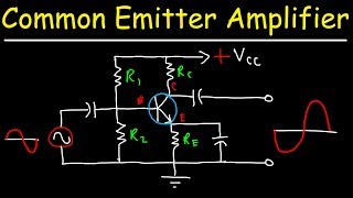 Bipolar Junction Transistors  Common Emitter Amplifier [upl. by Baggett]