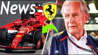 Marko snobba Ferrari quot ha problemi di usura quot TG Effe1 16 [upl. by Ennailuj]