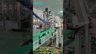 How To Manufacture Hemodialysis Solution Dialysis Solution Manufacturing Line  Dialysis  ANTITECK [upl. by Ahseetal]