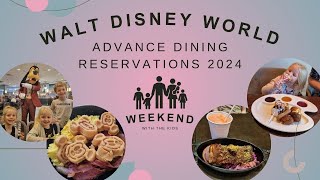 Walt Disney World  Dining Reservations ADRs Planning and Booking Tips  Family Disney Plans [upl. by Marybella]