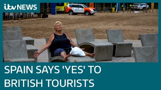 Spain to lift Covid travel ban for Brits but will UK government rules allow it  ITV News [upl. by Johna40]