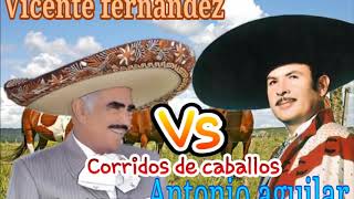 Corridos de caballos vicente fernandez y antonio aguilar [upl. by Atiniuq]