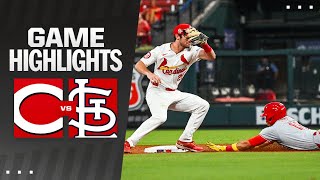 Reds vs Cardinals Game Highlights 91124  MLB Highlights [upl. by Phelgen]