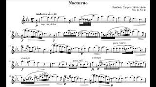 FrChopin NOCTURNE Op9Nr2piano accompaniment [upl. by Atwekk]