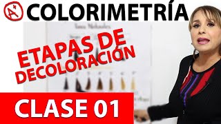 CURSO DE COLORIMETRIA FONDOS DE DECOLORACION CLASE NUM1 [upl. by Ehcrop]