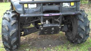 2001 honda 450 foreman 4x4 [upl. by Eidassac]