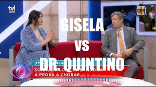 GISELA perdese por não concordar com análise de DR QUINTINO [upl. by Leipzig]