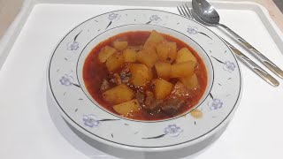 PATATES SULUSU TARİFİ İFTAR İÇİN SULU PATATES YEMEĞİ [upl. by Nilauqcaj]