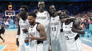 JO Paris 2024  les USA confiants de battre le Soudan du Sud au basket [upl. by Benia]