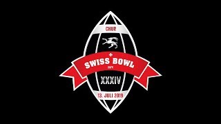 Swiss Bowl XXXIV  Calanda Broncos vs Geneva Seahawks [upl. by Amihc]