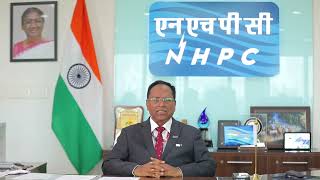 Message of Sh RKChaudhary CMD NHPC on the historic occasion of NHPC becoming A NAVRATNA COMPANY [upl. by Charlet]