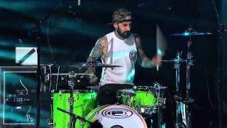 Linkin Park feat Travis Barker  Bleed It Out  Concert for the Philippines  11012014 [upl. by Careaga]