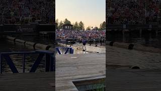 Boom running  Lumberjack world championships is 6 weeks away [upl. by Hayalat]