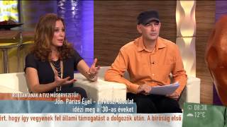 Liptai Claudia ˝Nem akarok egyedül lenni˝  20141009Csütörtök  tv2humokka [upl. by Deland609]