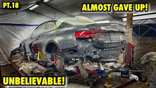 I Almost GAVE UP On My Audi Rs5 REBUILD But I’m Happy I DIDNT [upl. by Yaniv]