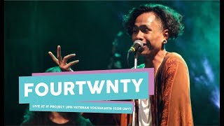 HD Fourtwnty  Zona Nyaman live at IF PROJECT GOR UNY September 2017 [upl. by Eendyc]