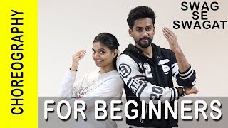 Swag se Swagat Dance Choreography for Beginners [upl. by Sherwood]