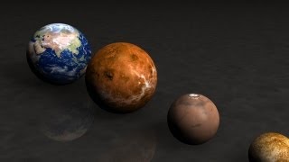 PLANETS AND STARS SIZE  COMPARISON  EARTH SIZE [upl. by Ggerc]