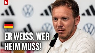 Nagelsmann Darum verrate ich noch nicht wer aus dem Kader fliegt  EM 2024 [upl. by Azpurua192]