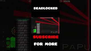 Deadlocked Part 7  Geometry Dash 22  Coins 1 2 [upl. by Romulus779]